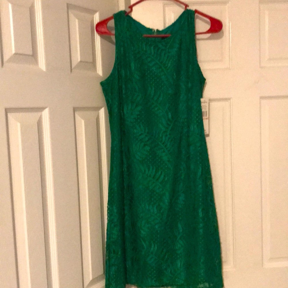 Summer green dress